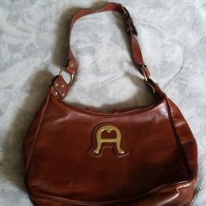 Used Etienne Aigner leather purse